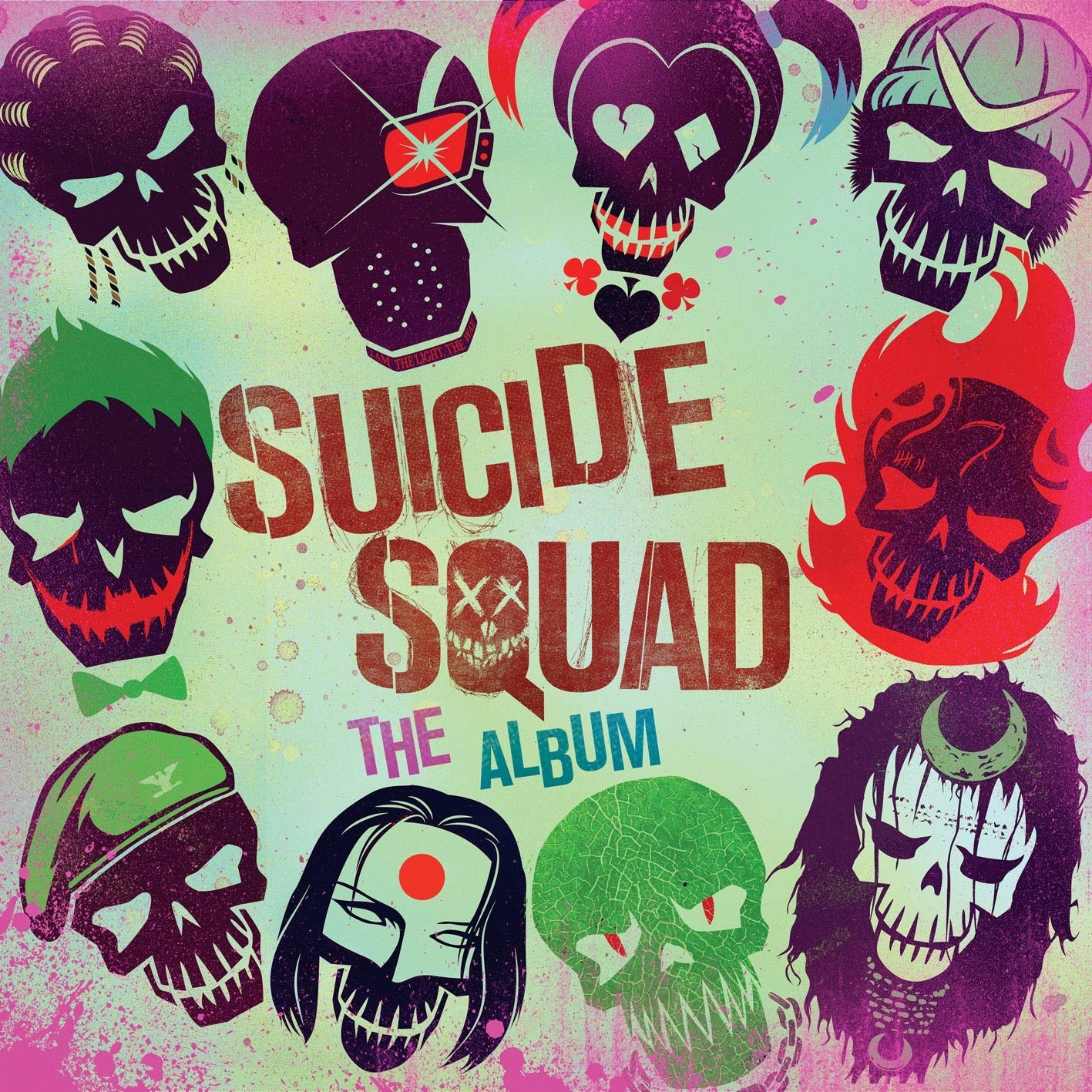 The album cover for Suicide Squad