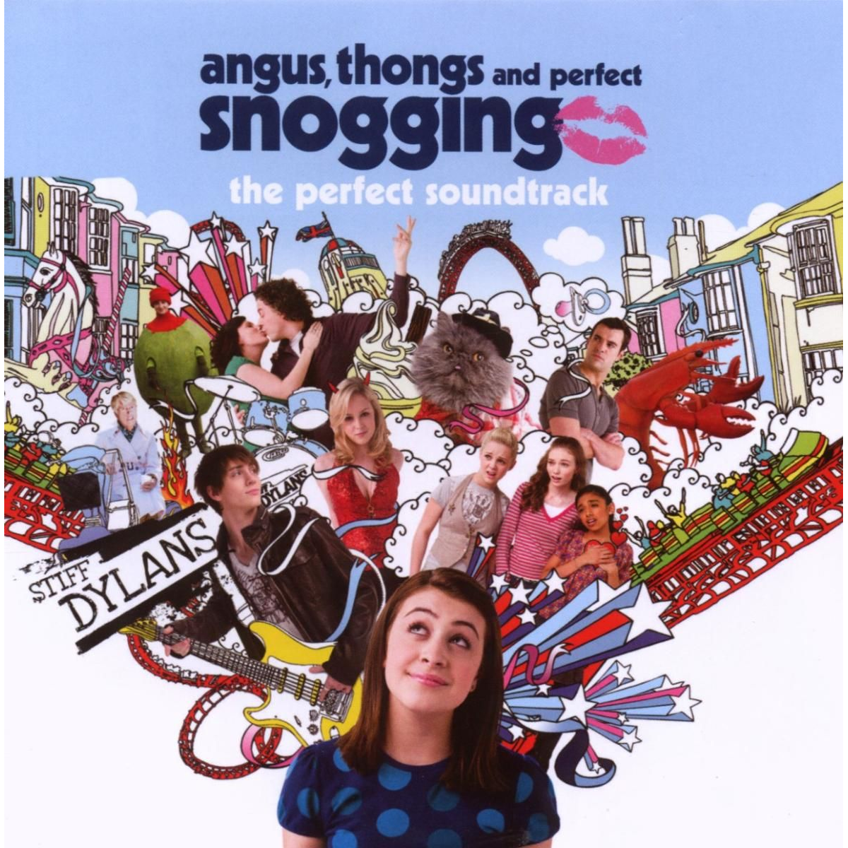 The album cover for Angus, Thongs and Perfect Snogging