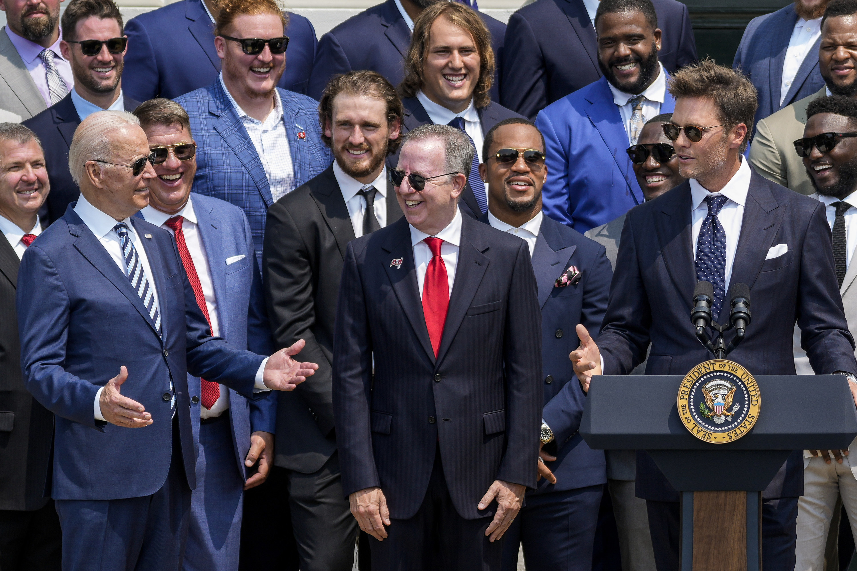 Red Sox visit the White House