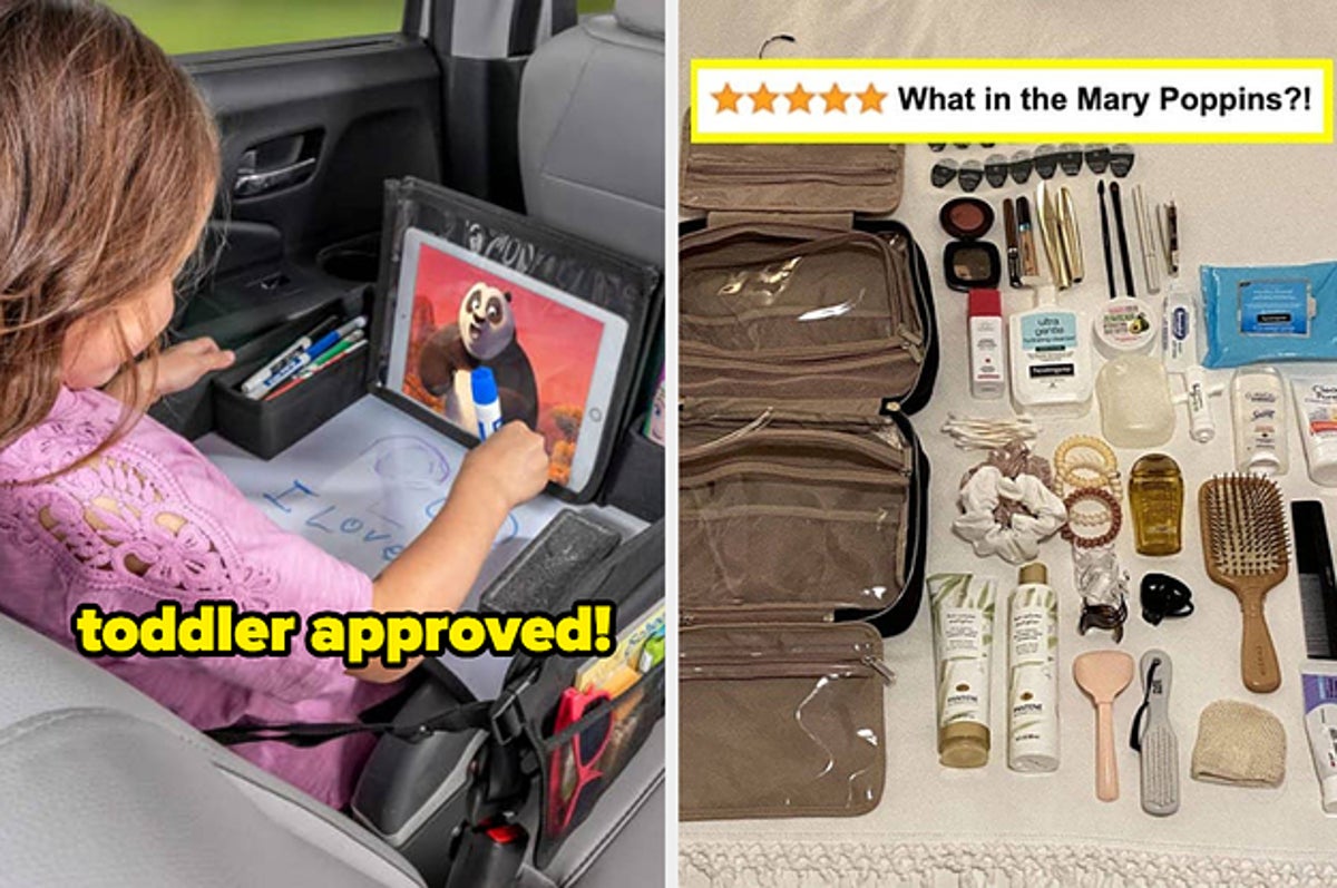 WONDER DIGITAL Car Organizer Storage Bag Back Seat Box Organizer Holder  Cover Backseat Pockets Books Phone Auto Stowing Tidying Accessories