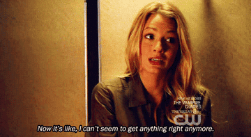 Serena on Gossip Girl: &quot;I can&#x27;t seem to get anything right anymore&quot;