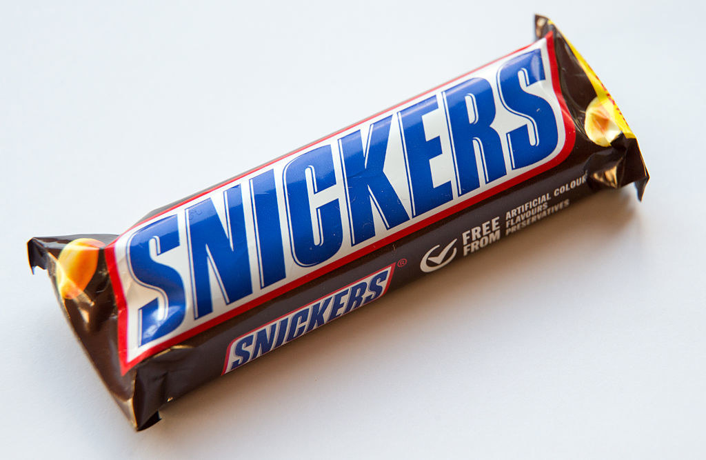 a snickers bar