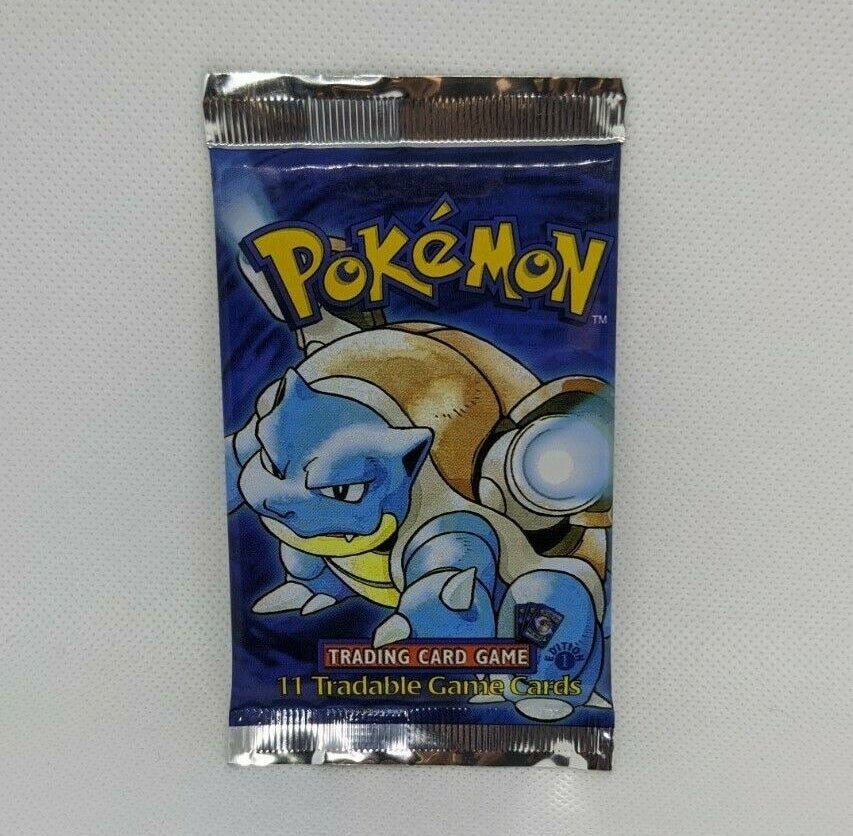 A Pokemon trading card pack