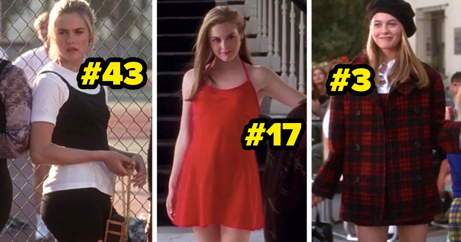 All 48 Outfits Cher Wears In Clueless, Ranked