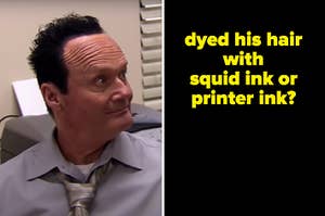 Did Creed dye his hair with squid ink or printer ink?
