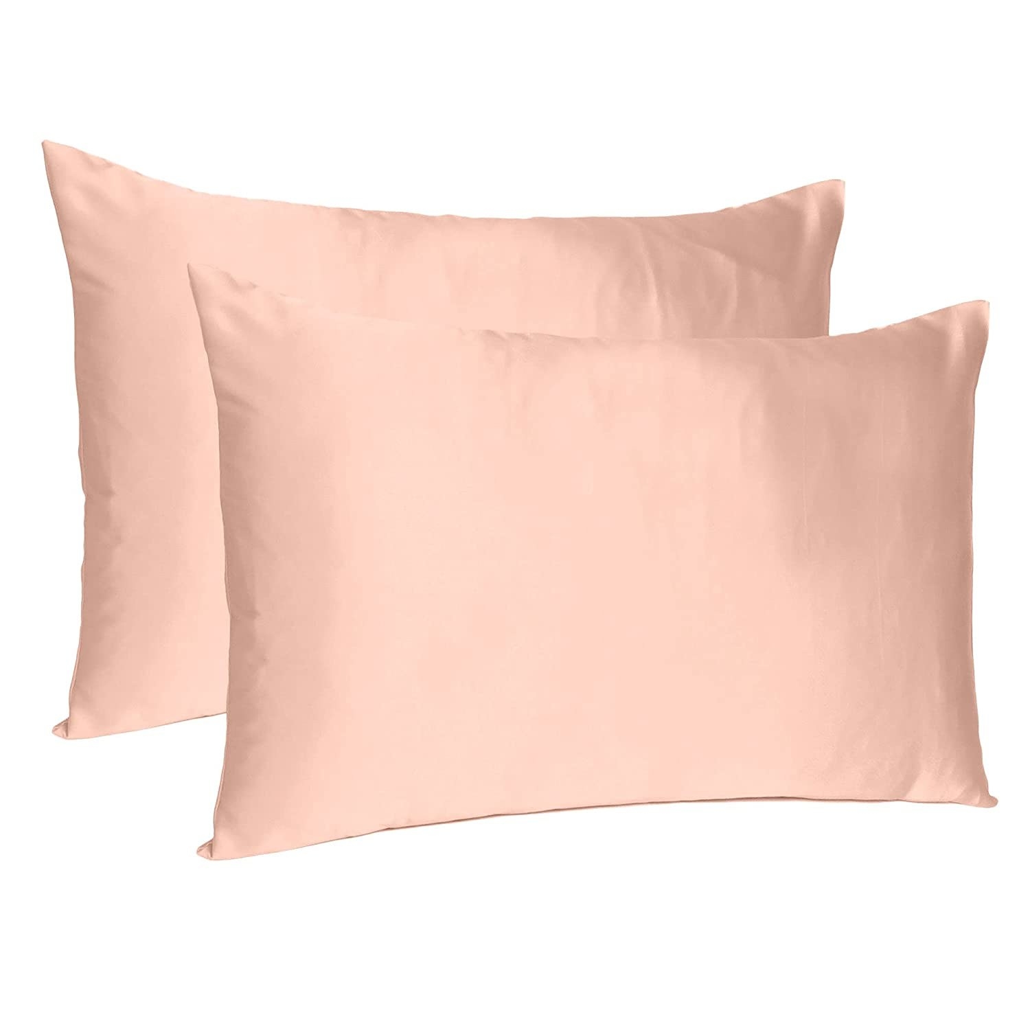 Two pastel terracotta pillow covers