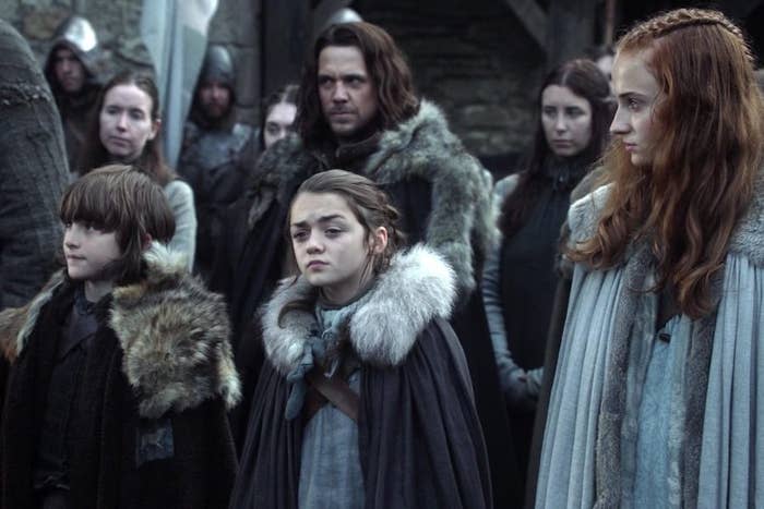 all of the stark kids