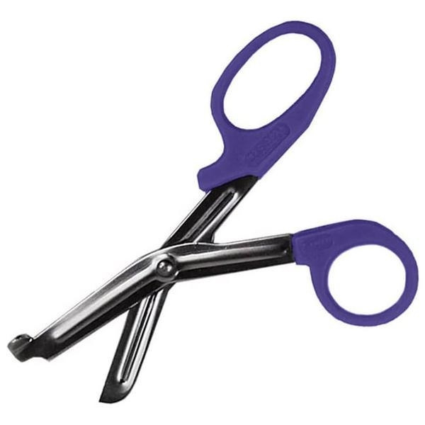 Purple bondage scissors
