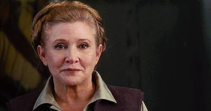 Carrie Fisher in &quot;Star Wars: The Force Awakens&quot;