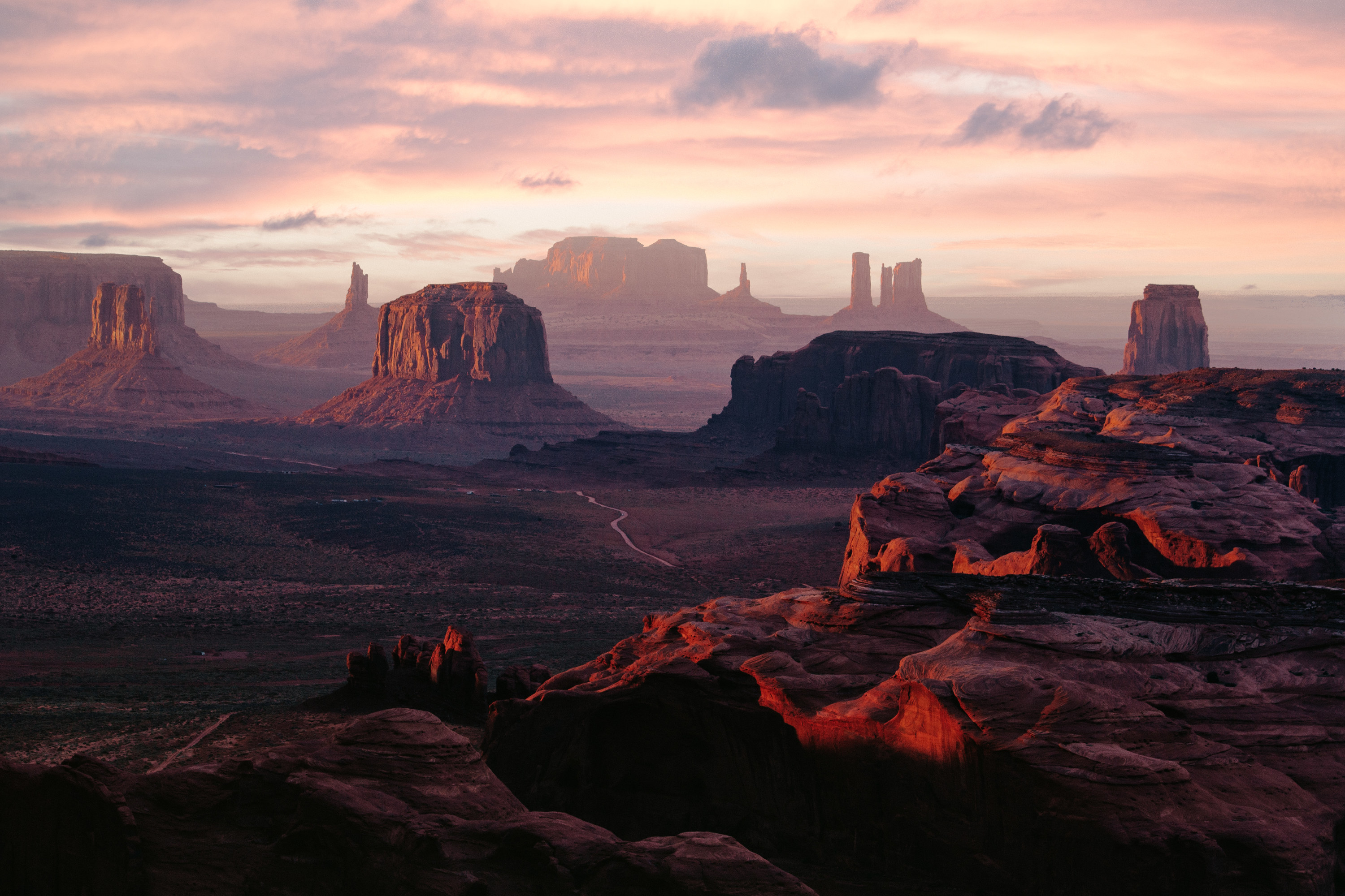 the grand canyon and desert