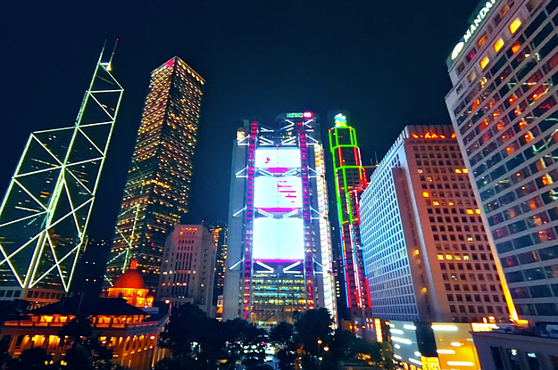 Gaze Upon An Explosion Of Nighttime Colour In Hong Kong