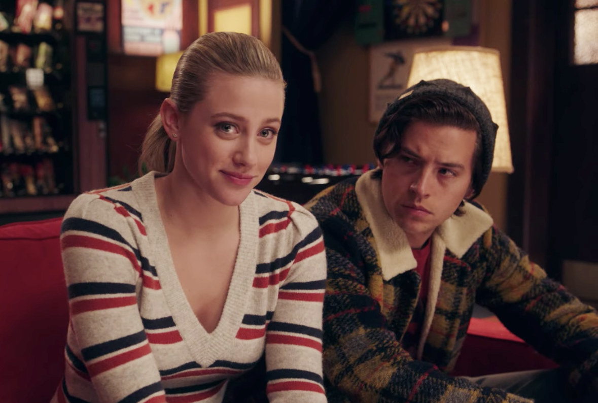 Jughead watches Betty tell a story