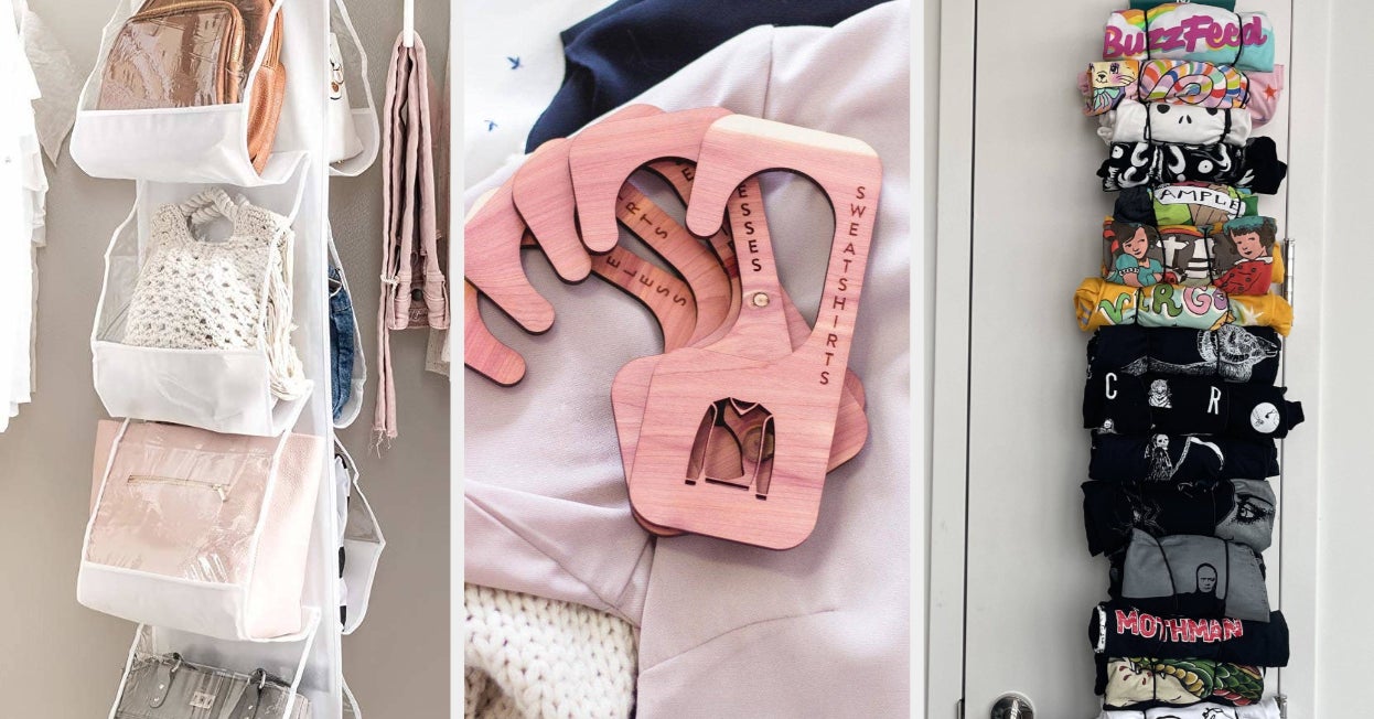 27 Things For Anyone With A Whole Lotta Clothes And Not A Lotta Storage Space