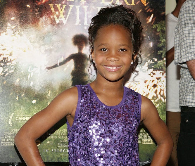 Quvenzhané Wallis at a screening of Beasts of the Southern Wild