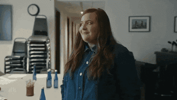 Aidy Bryant saying, &quot;I&#x27;m obsessed&quot;