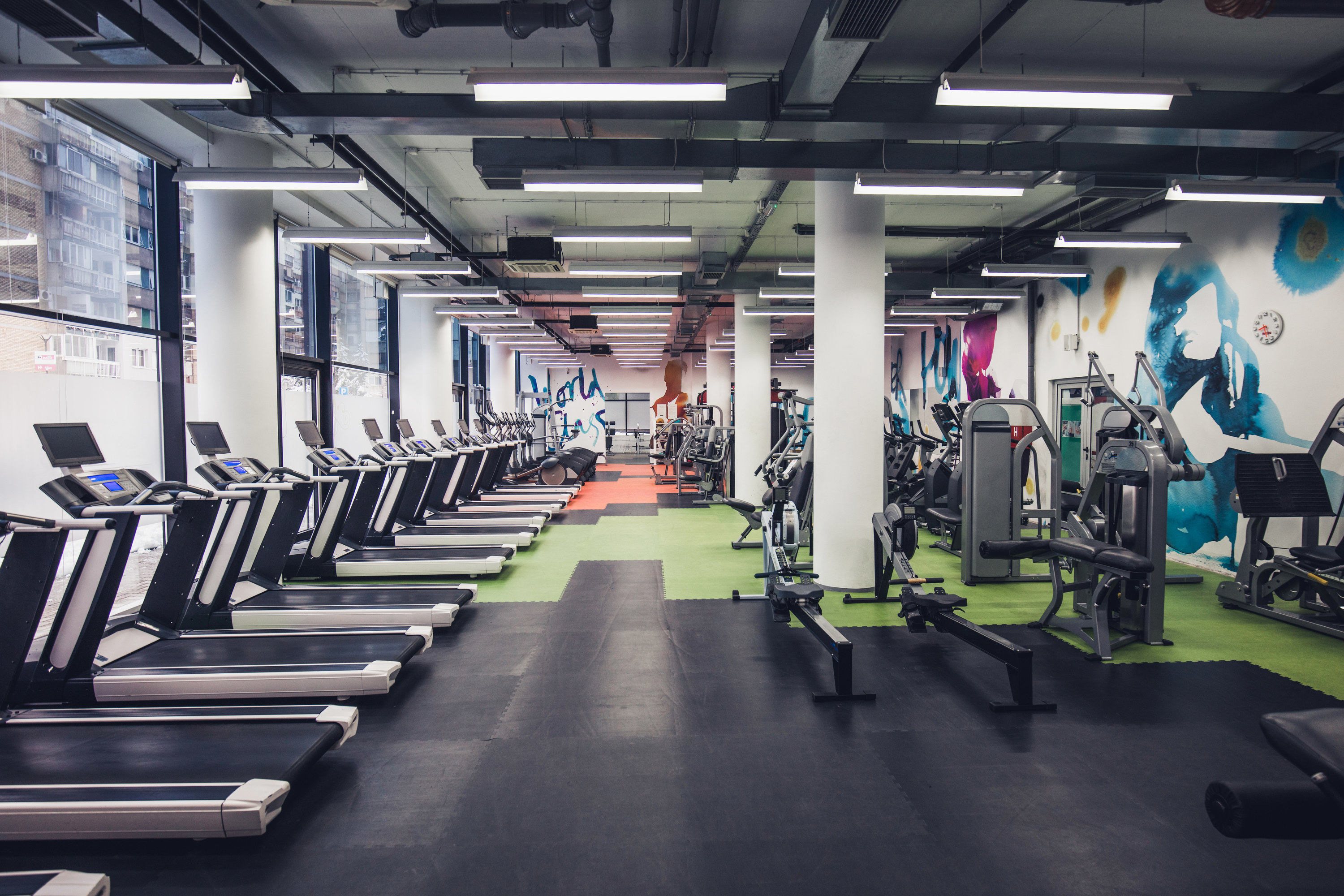 An empty gym