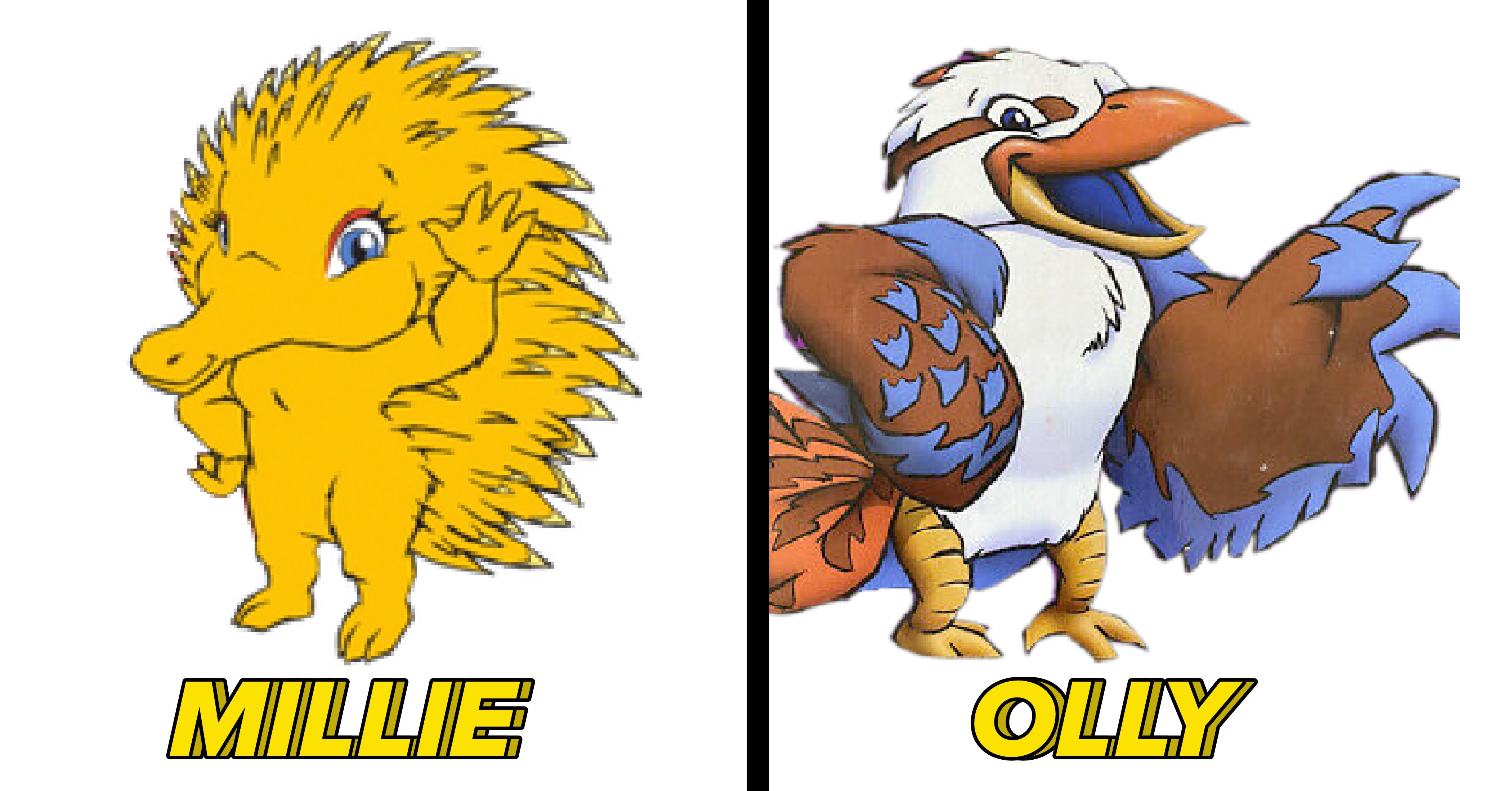 Sydney olympic games mascots