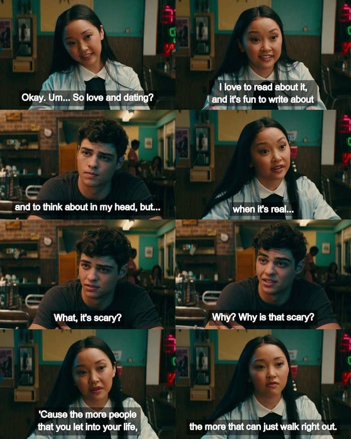 Lana Condor and Noah Centineo in &quot;To All the Boys I&#x27;ve Loved Before&quot;