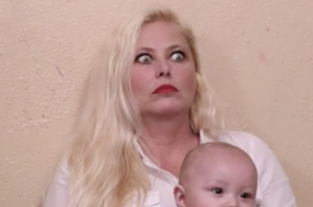 a woman looking completely shocked and upset