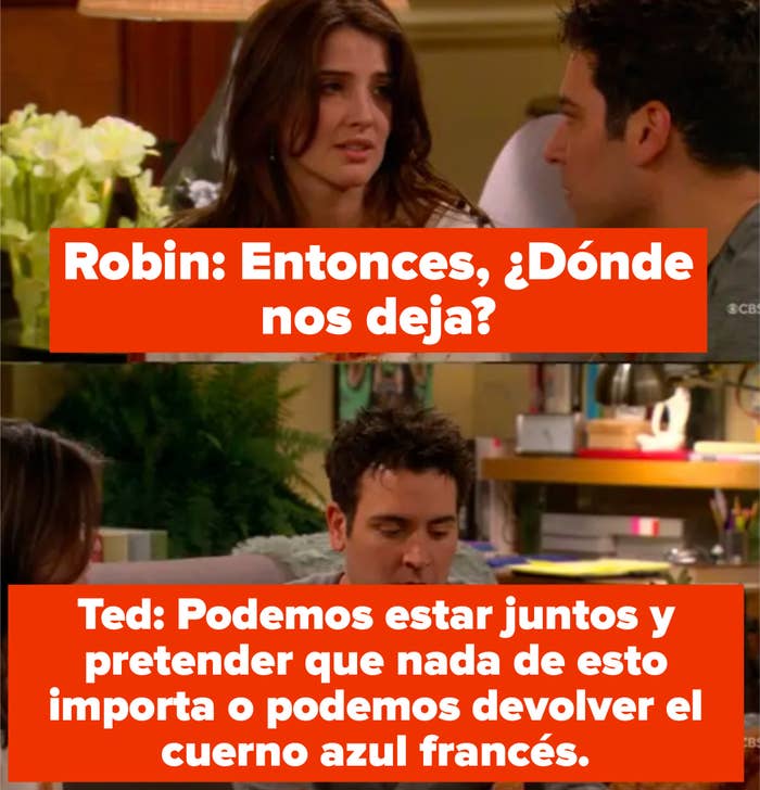 Ted and Robin break up over their differences