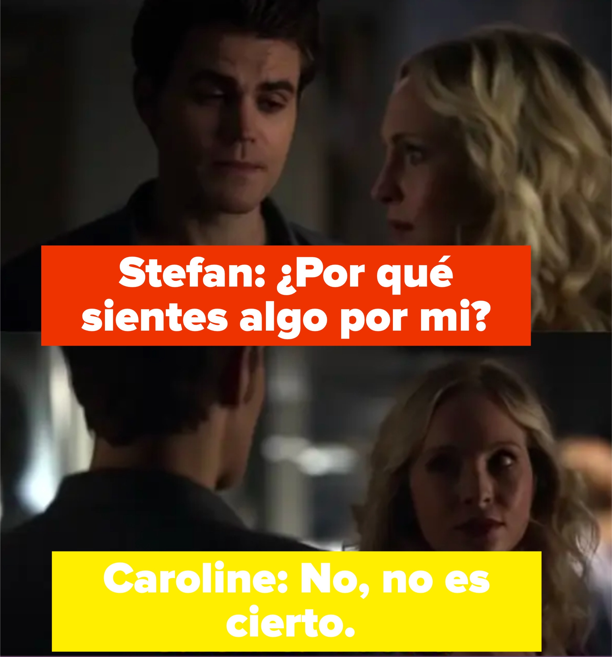 Stefan: &quot;Why do you have a thing for me?&quot; Caroline: &quot;I don&#x27;t&quot;