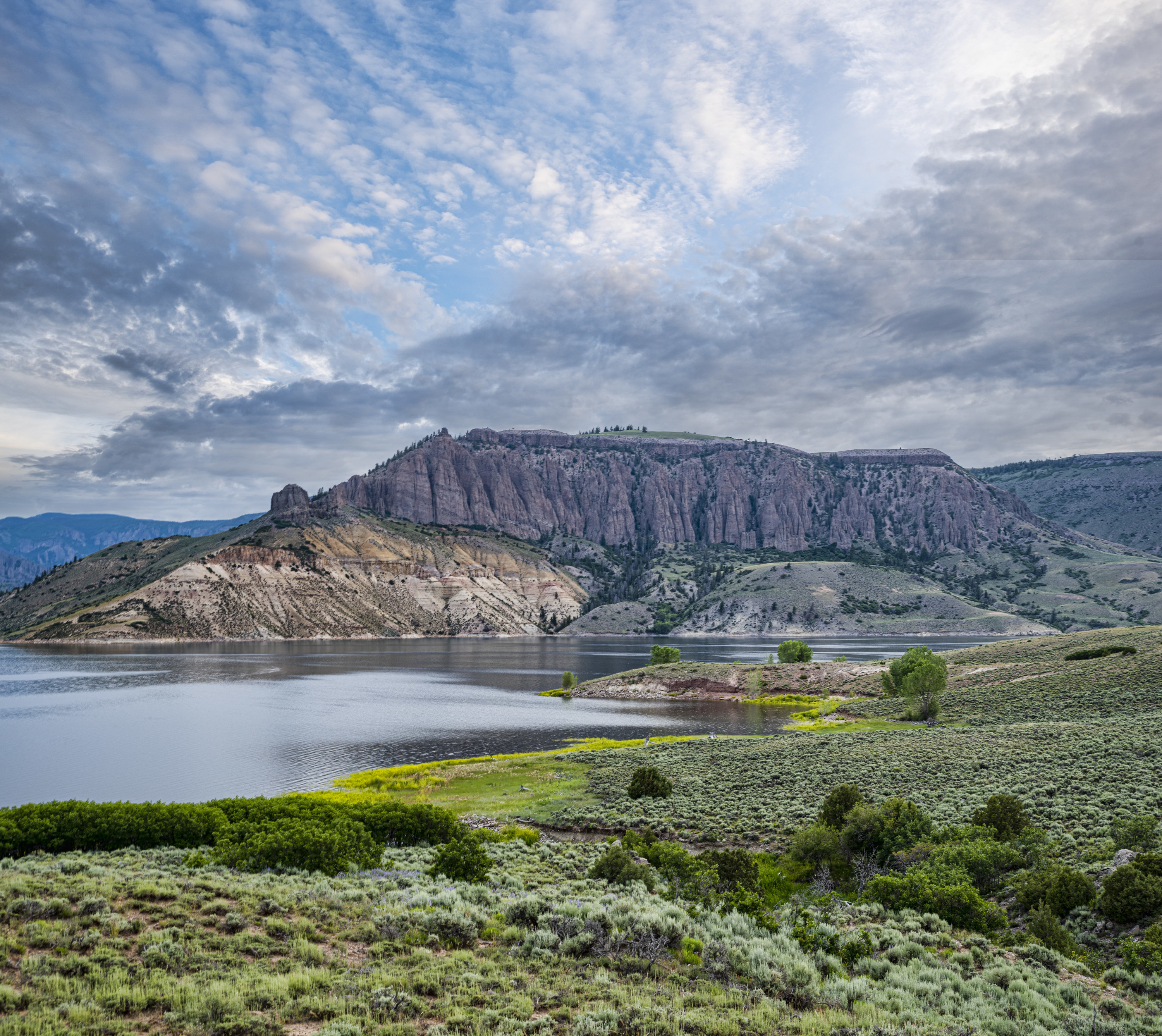 The landscape of Gunnison, Colorado