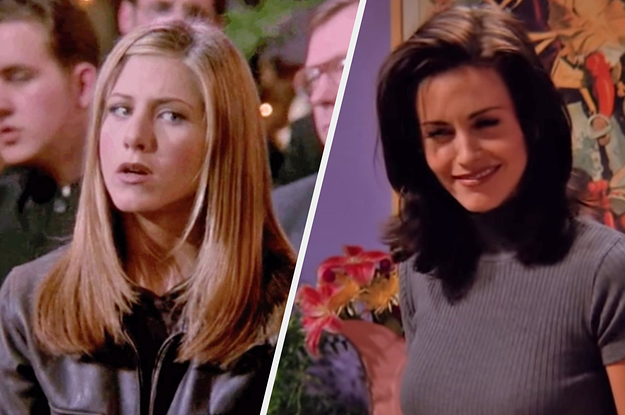 On the left, Rachel from