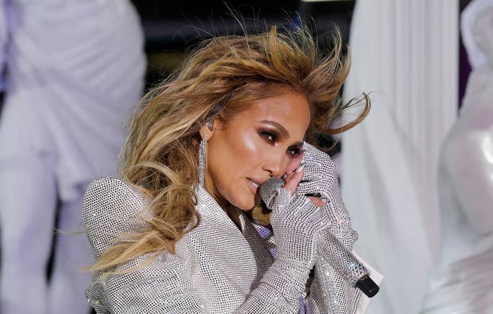 Jennifer Lopez performs live on New Year&#x27;s Eve in Times Square