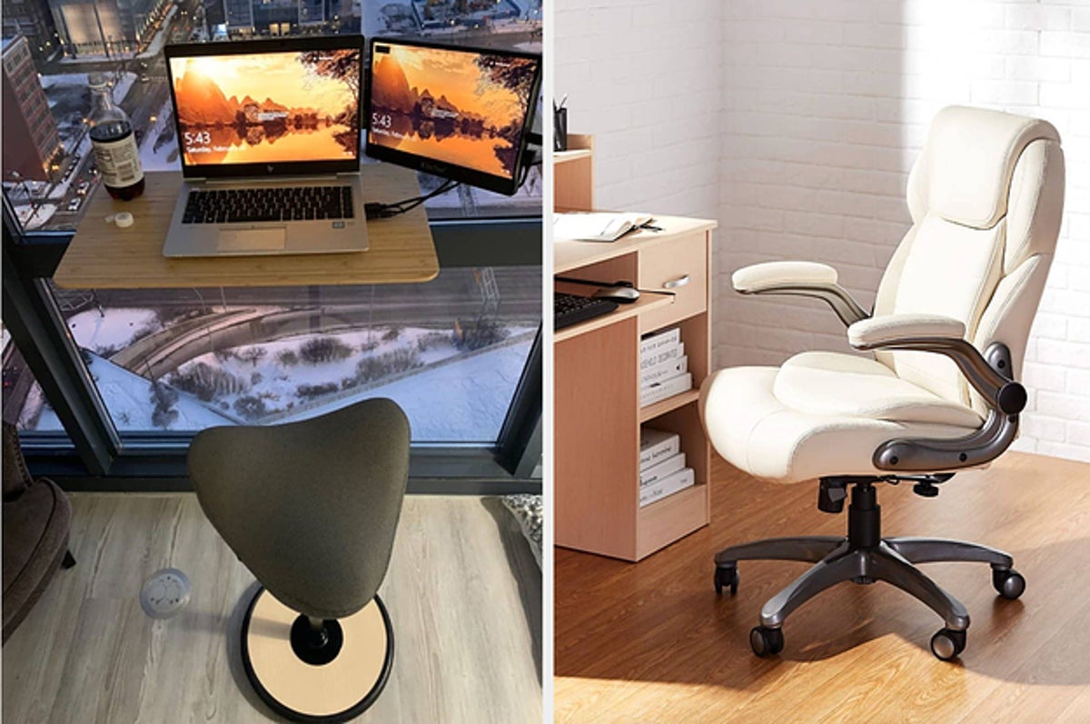 This WFH-Friendly Desk Chair Solved My Back Pain and Brightened Up
