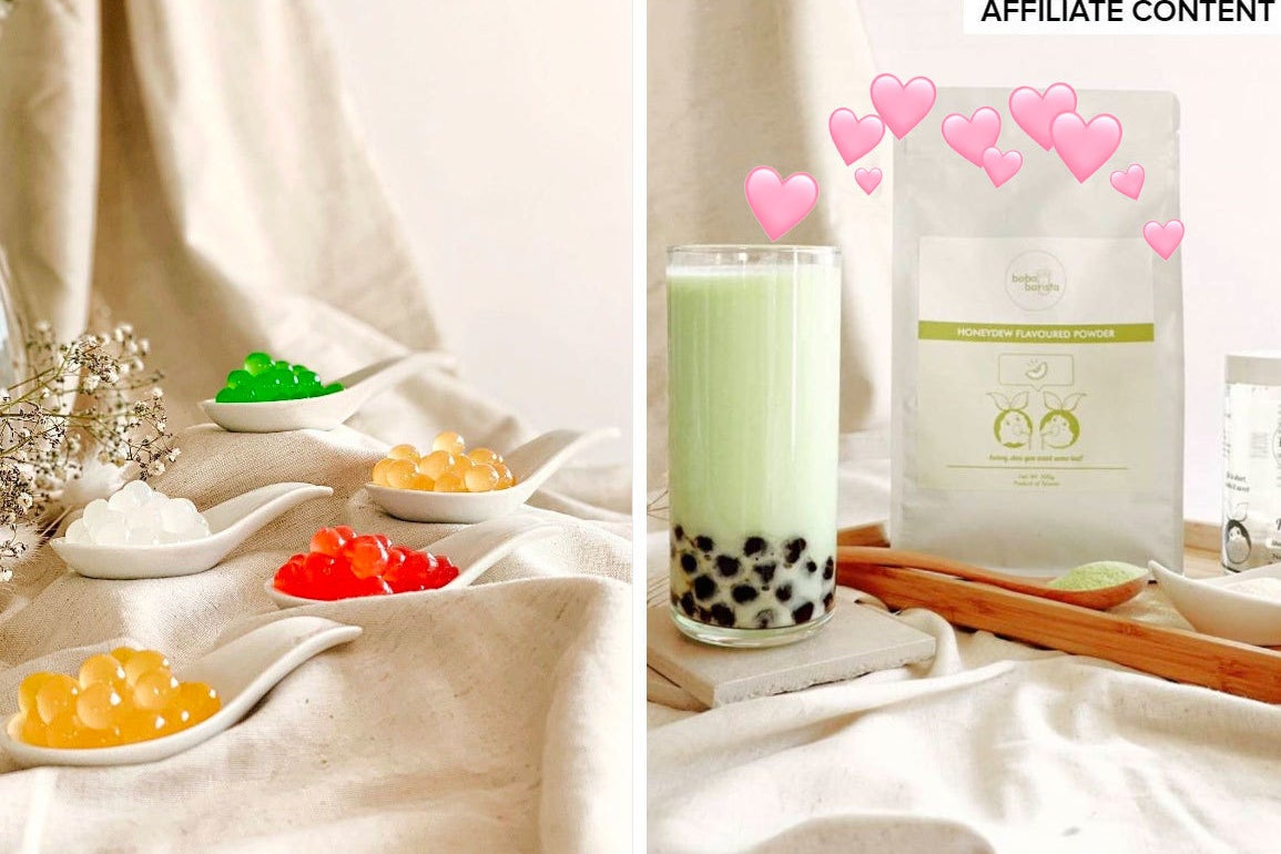 Obsessed With Bubble Tea? Slurp From Home With This DIY Bubble Tea Kit