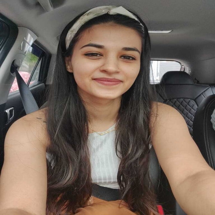 A photo of myself, wearing the lipstick