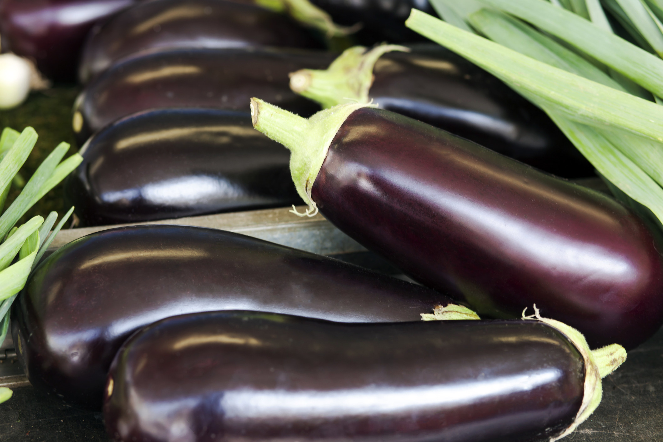 eggplants. 