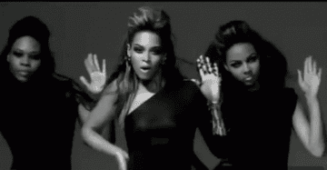 GIF of Beyonce dancing to Single Ladies