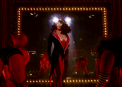 Cher dancing in Burlesque