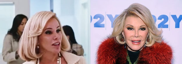 Melissa Rivers as Joan Rivers