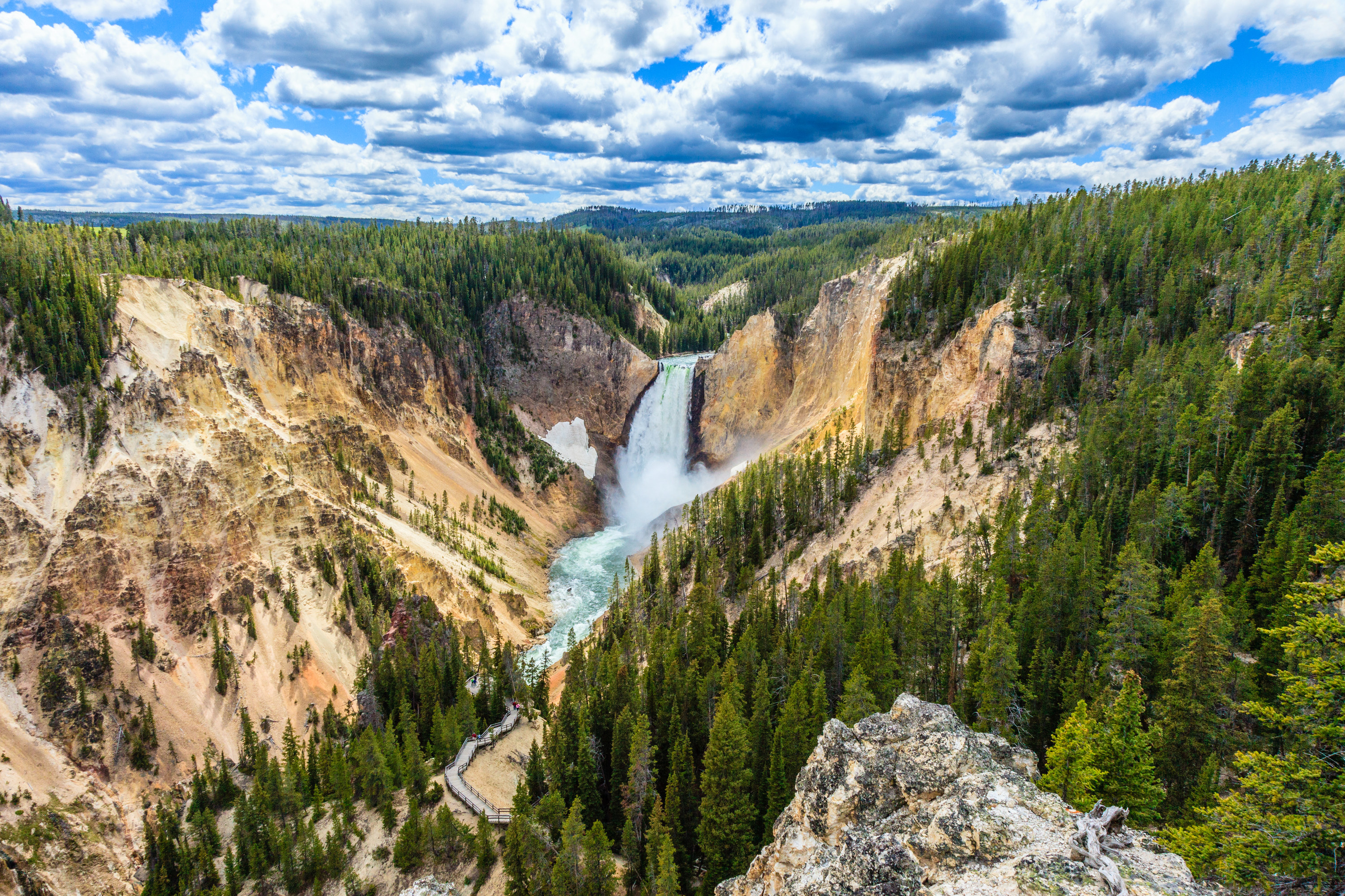 Landscapes from Yellowstone National Park