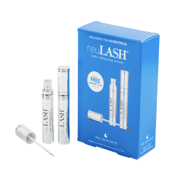 the neuLash duo next to box