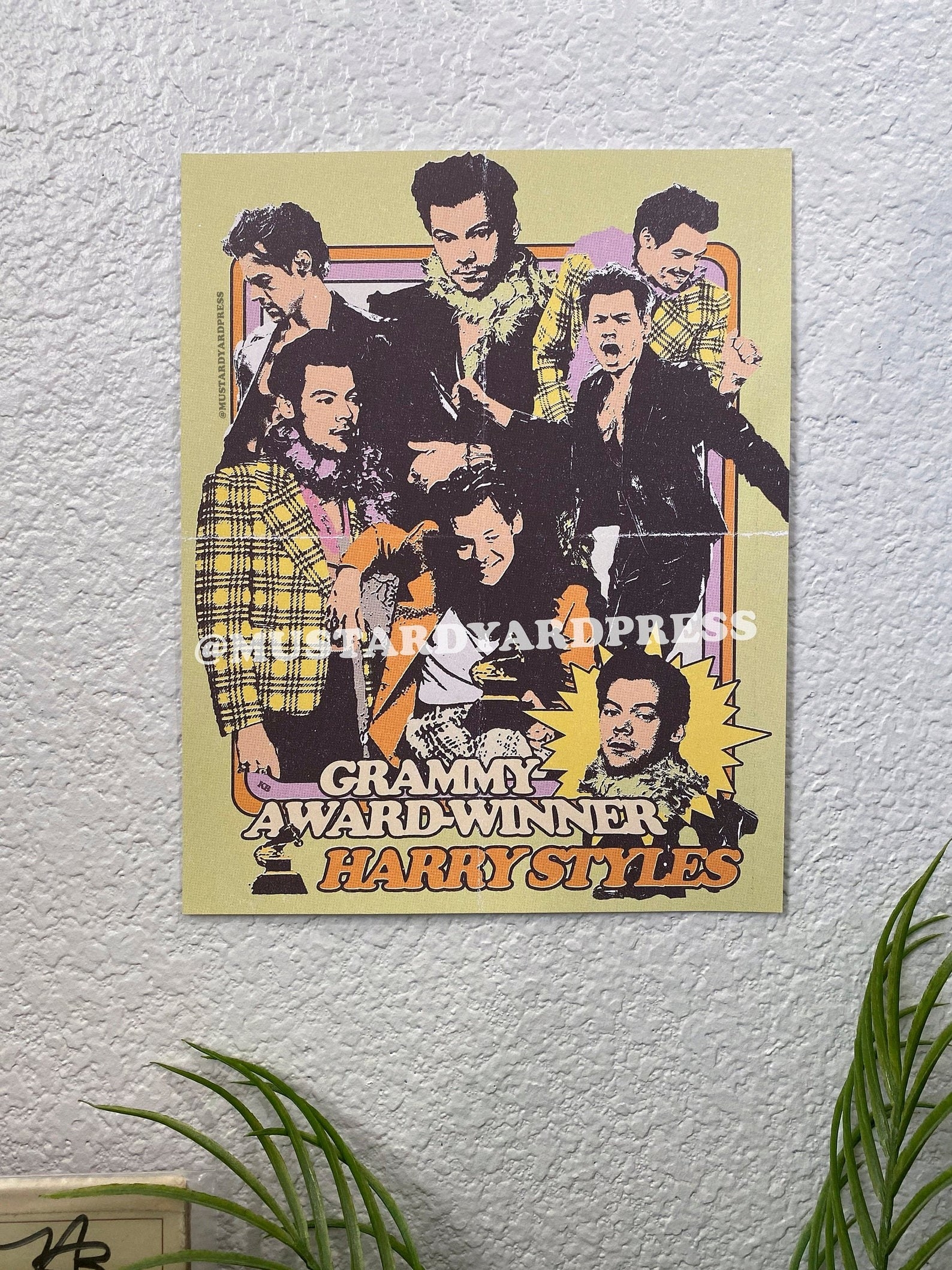 vintage harry styles poster