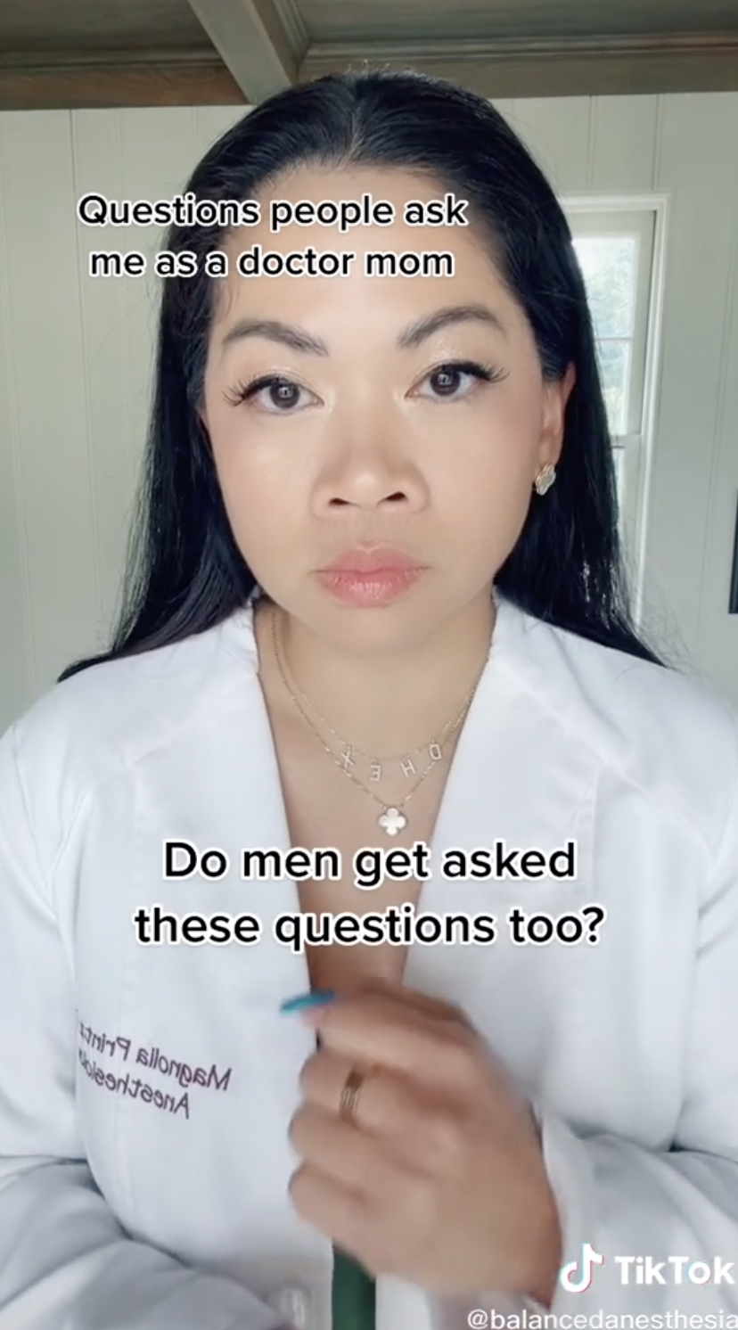 Do men get asked these questions too?