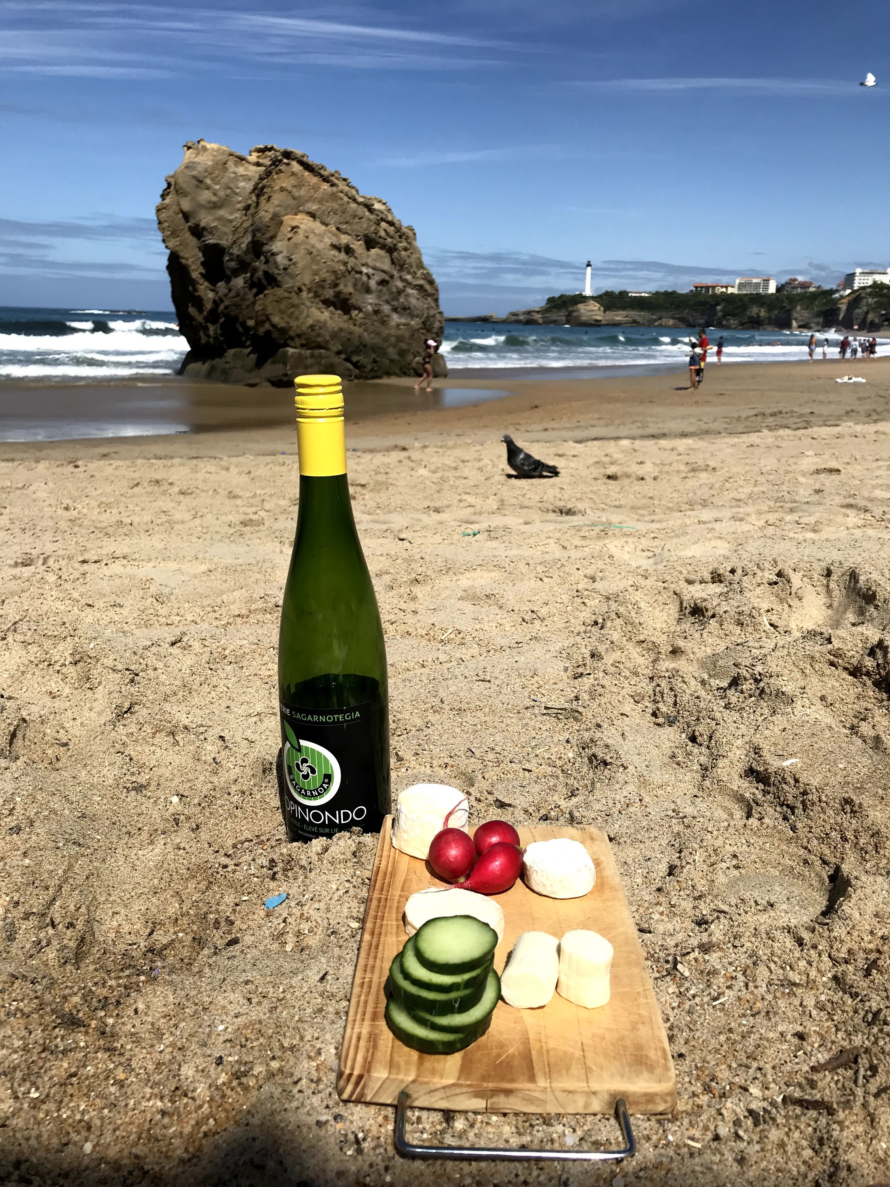 Lunch on the beach