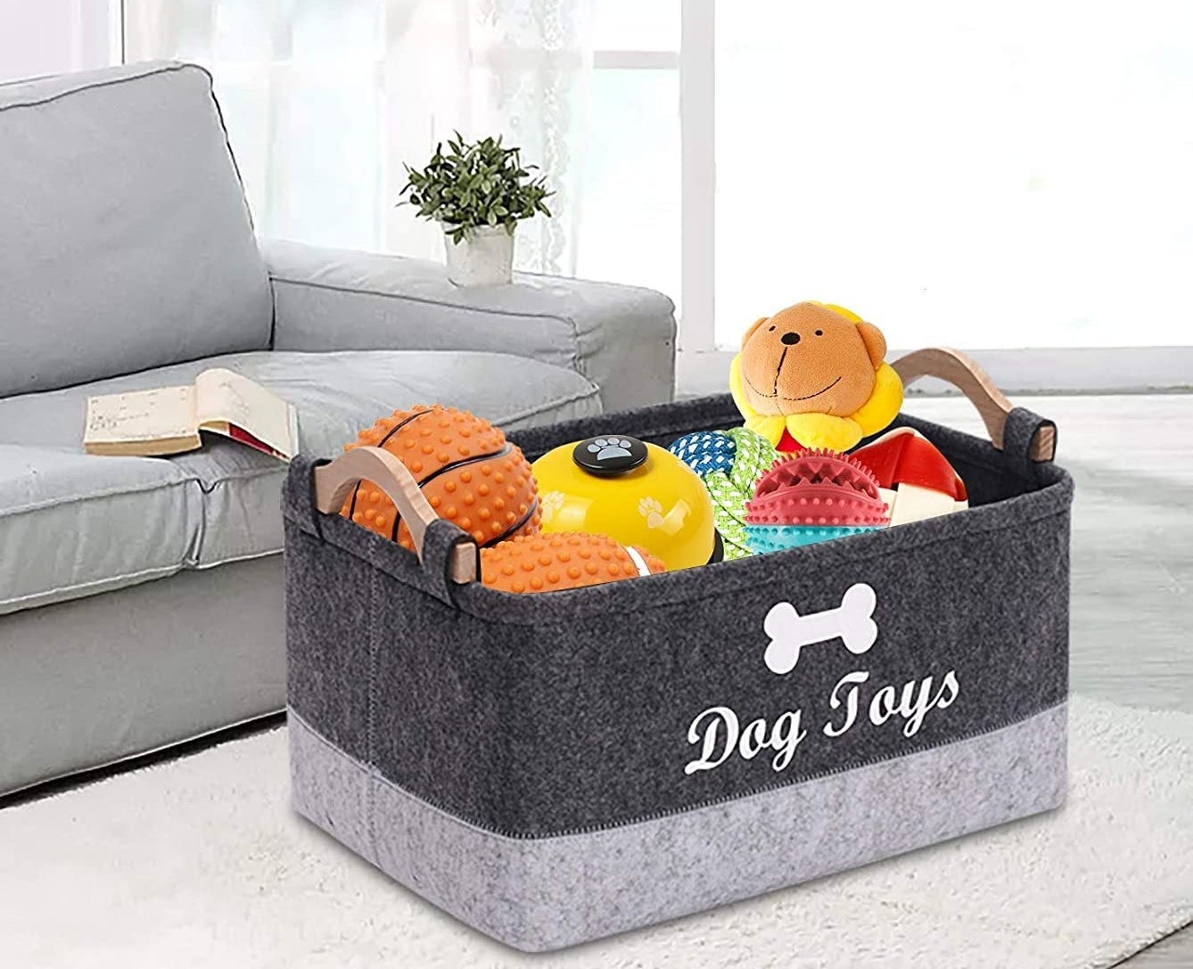 dog toy storage