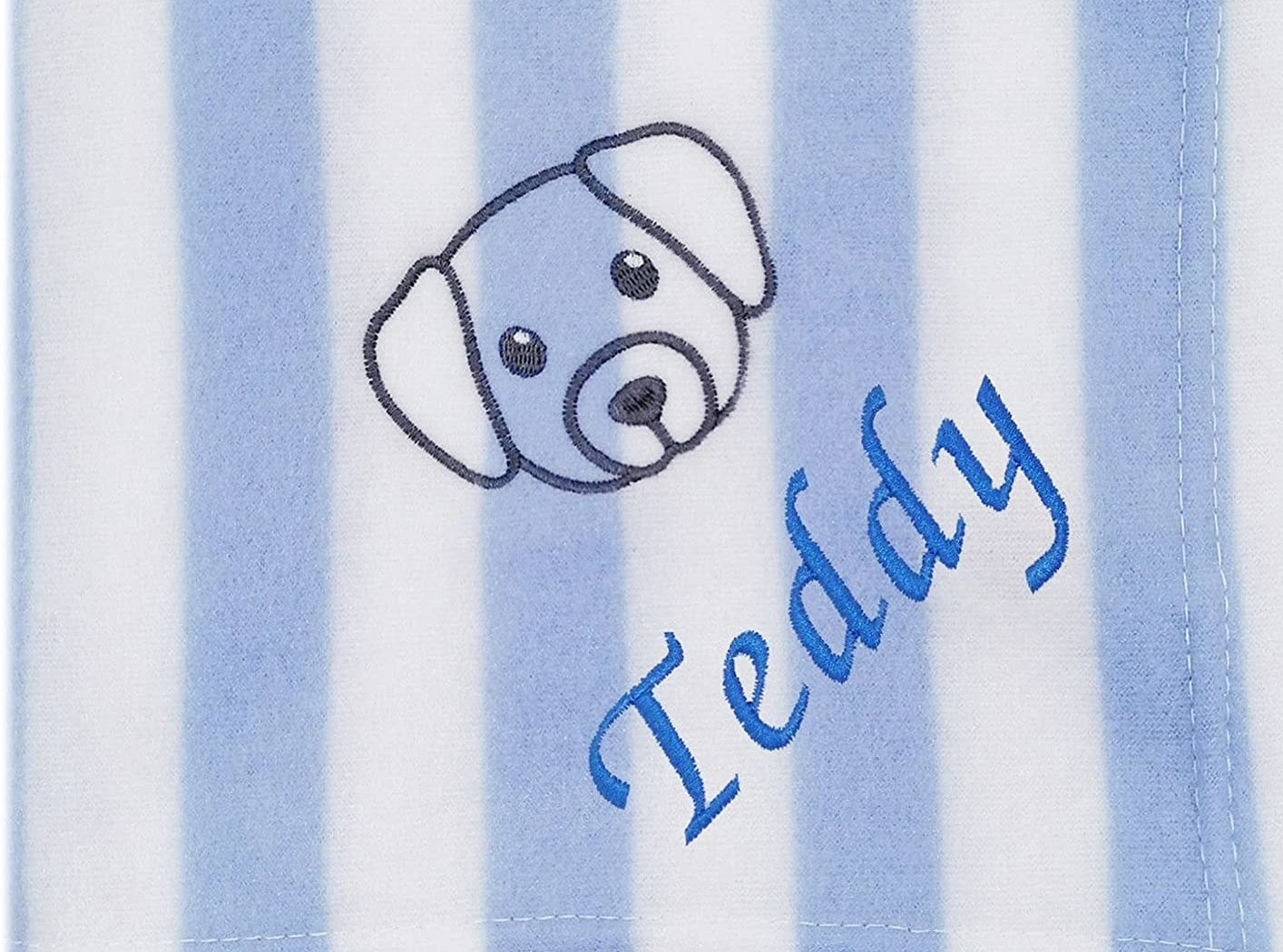 personalised dog towel