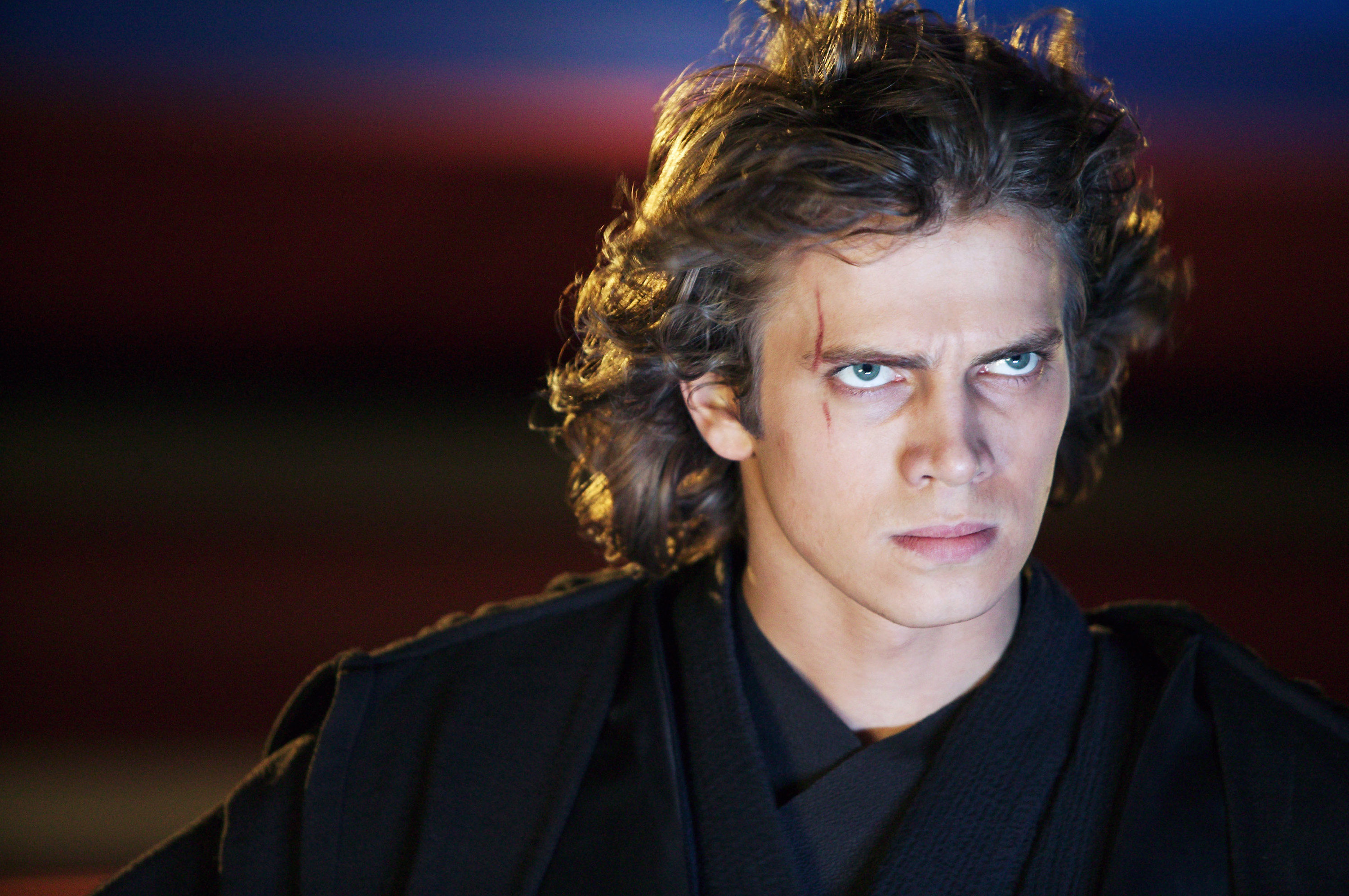 Hayden Christensen looking pissed.