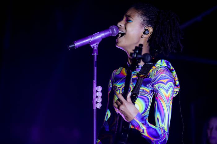 Willow Smith performs onstage in 2019