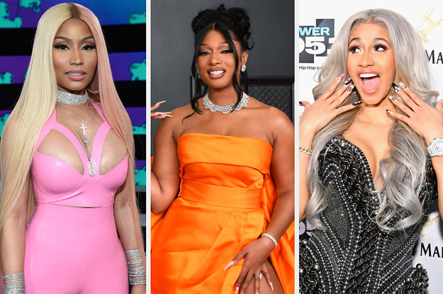 Nicki Minaj, Megan Thee Stallion and Cardi B