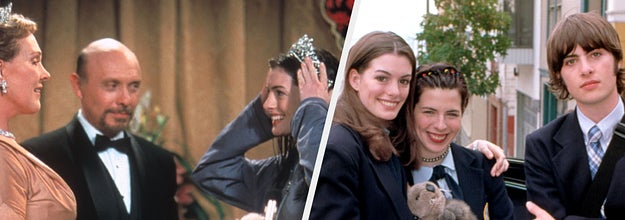 The cast of The Princess Diaries