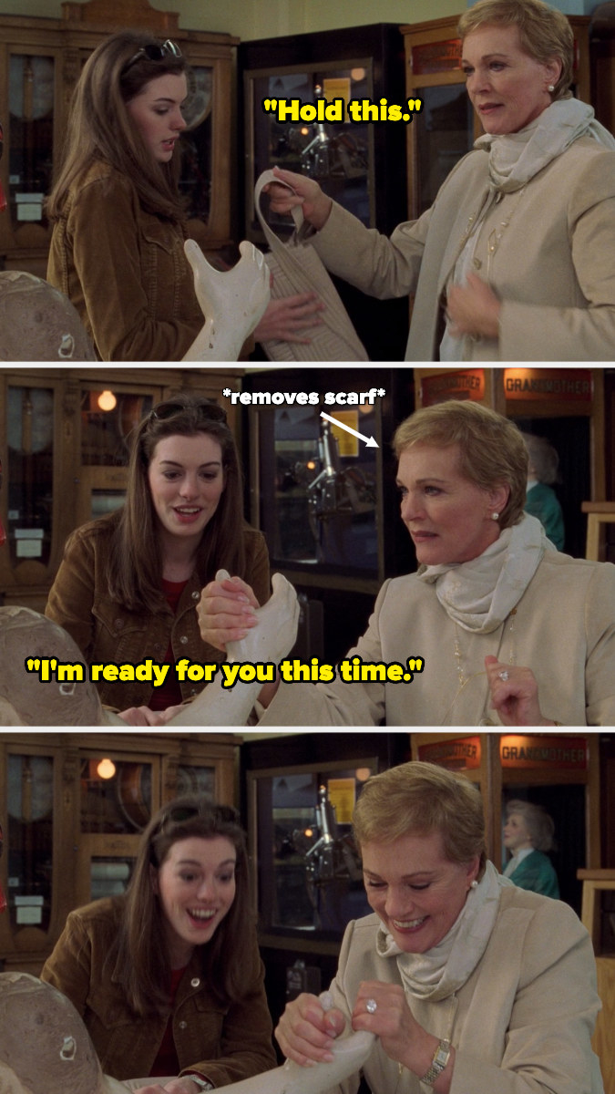 13 Great Julie Andrews Moments From The Princess Diaries 