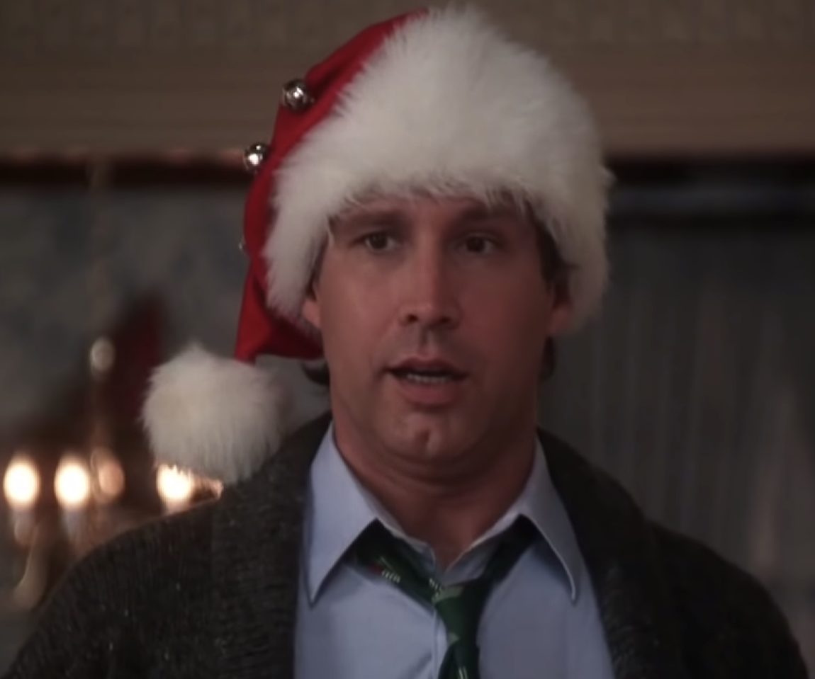 Chevy Chase in &quot;National Lampoon&#x27;s Christmas Vacation&quot;