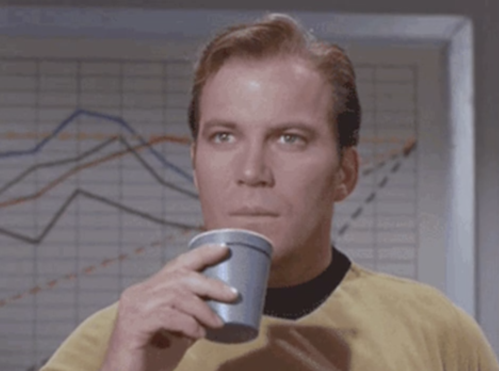 William Shatner in &quot;Star Trek&quot;