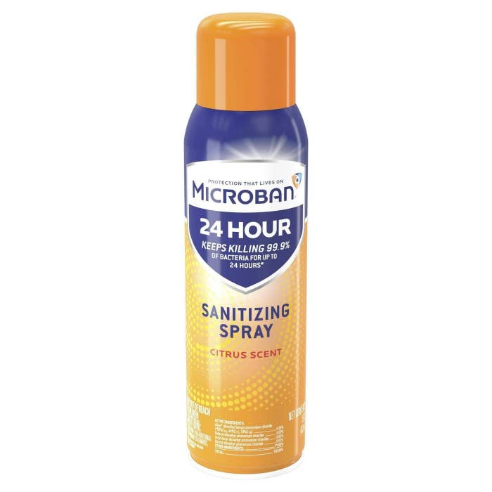 the sanitizing spray